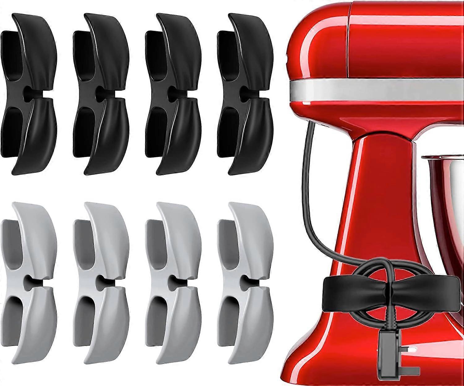 Cord Organizer for Kitchen Appliances 8pack Upgraded Adhesive Cord Winder Wrapper Holder Cable Organizer