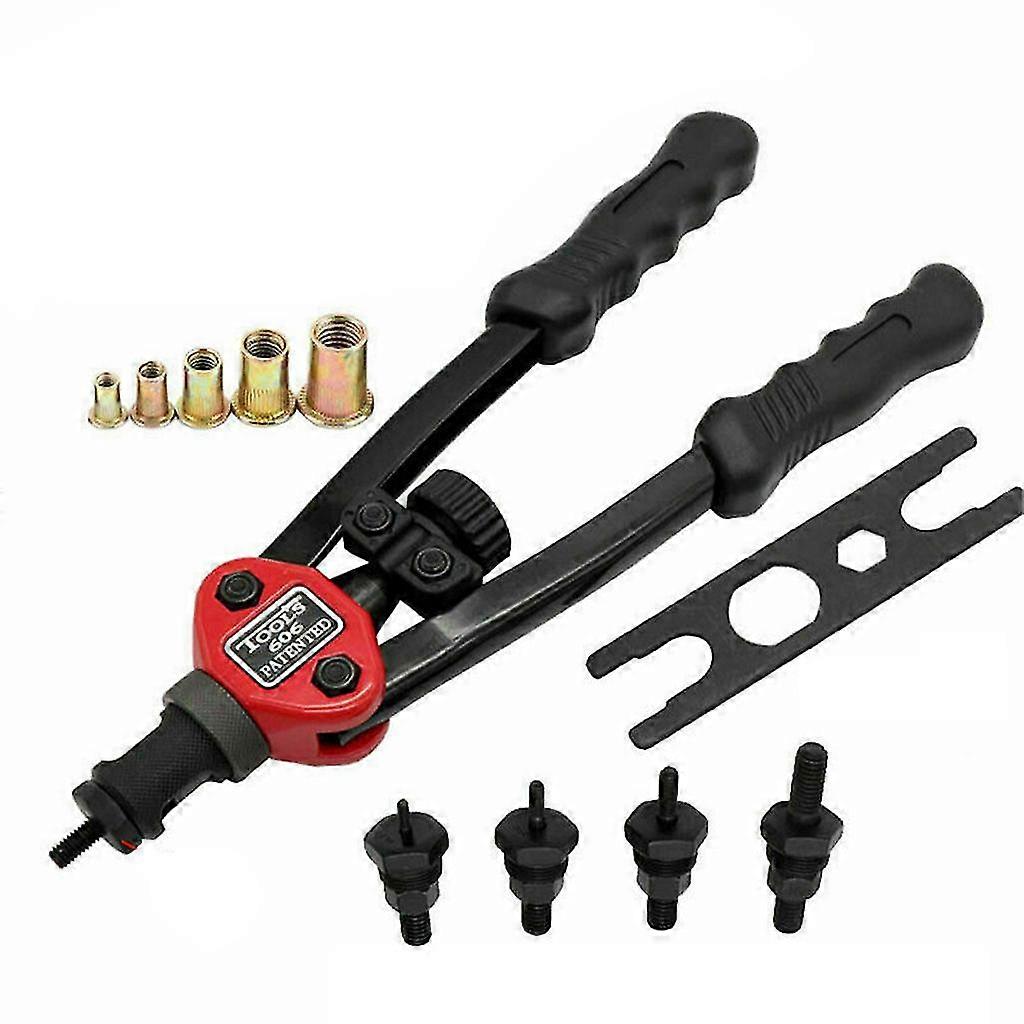 Premium Easy Automatic Riveting Tool Set Dual-hand Manual Riveting Nut Tool Set