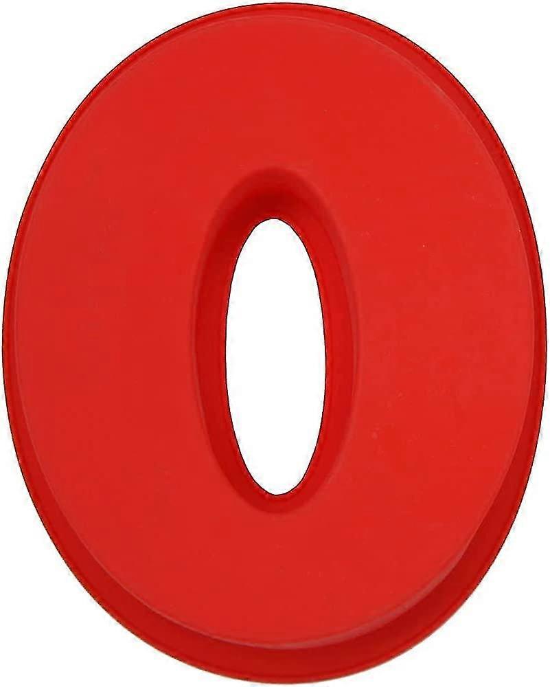 10 Inch Silicone Numbers 0 Cake Molds