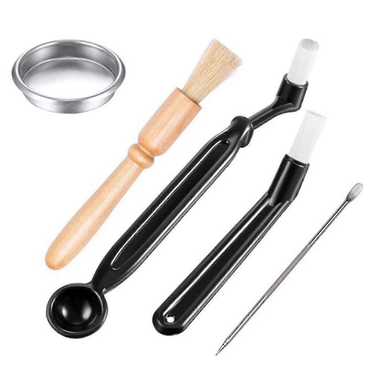 Coffee Machine Cleaning Set Coffee Grinder Brush Coffee Machine Group Head Cleaning Brush With Coff