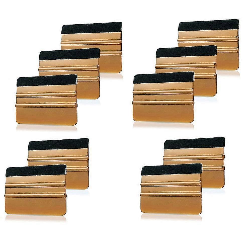 10pcs Carbon Fiber Film Vinyl Wrapping Fabric Felt Squeegee Car Wrap Window Tint Tool Cleaning Scra