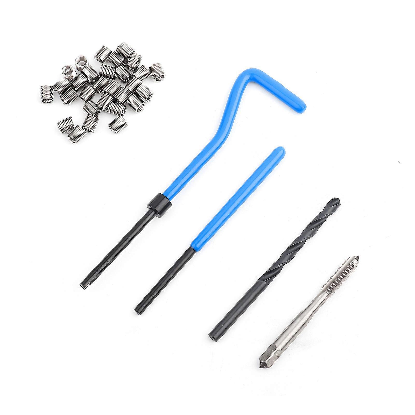M5 Stainless Steel Wire Thread Insert Combination Tool Set Thread Repair Kit