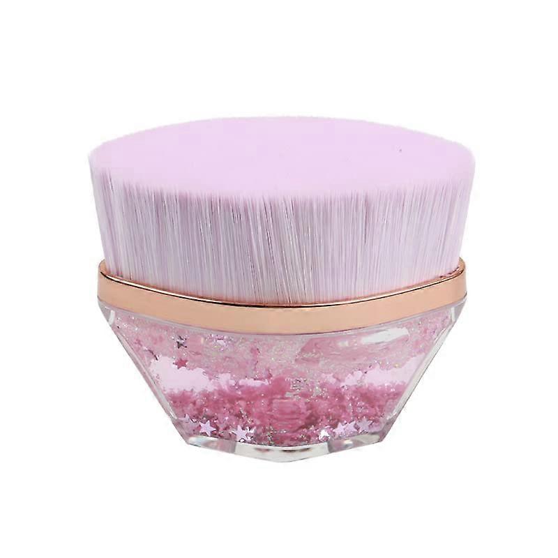 High density soft magic foundation brush (Purple)