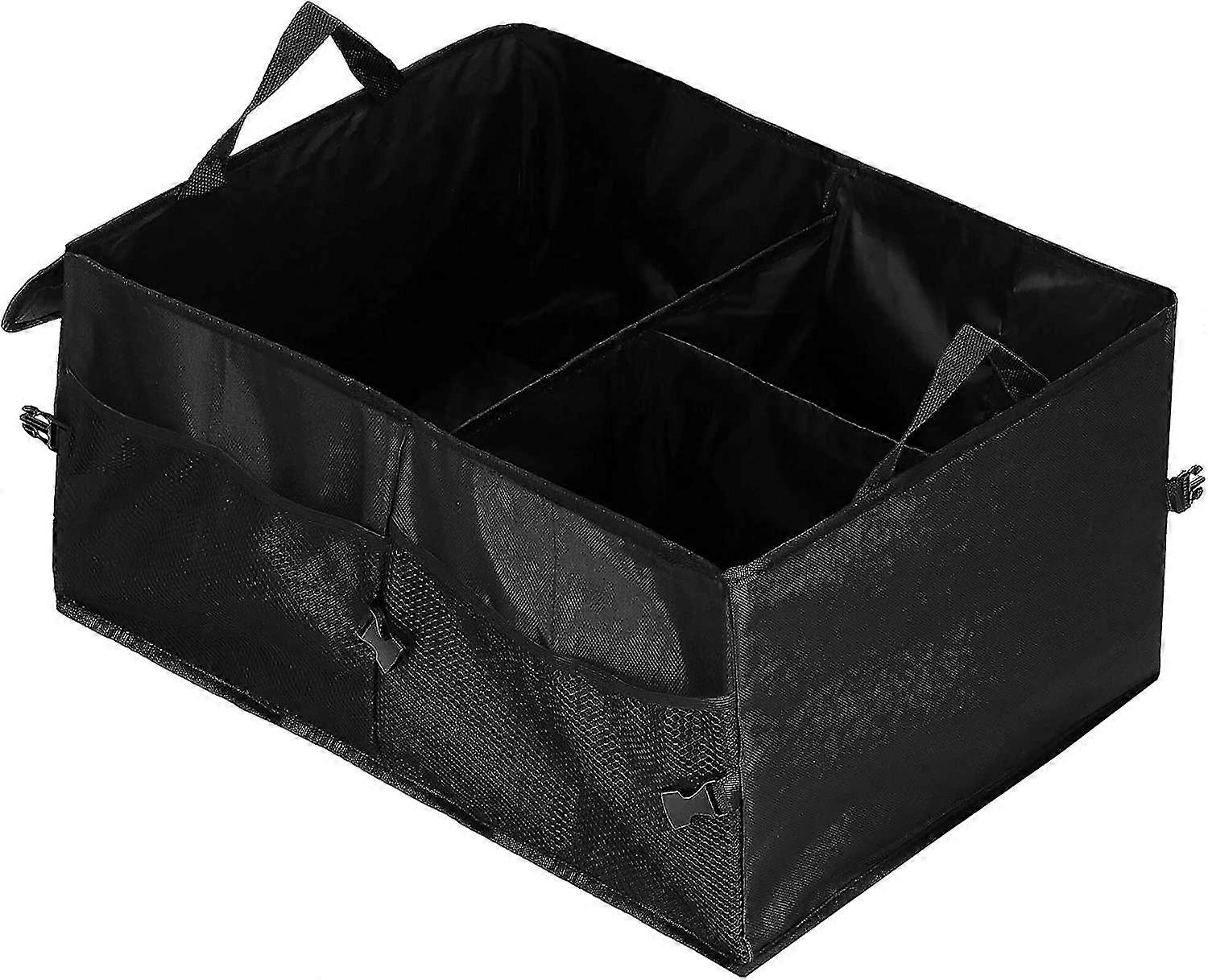 Organizer Bag With Compartments For The Car Black