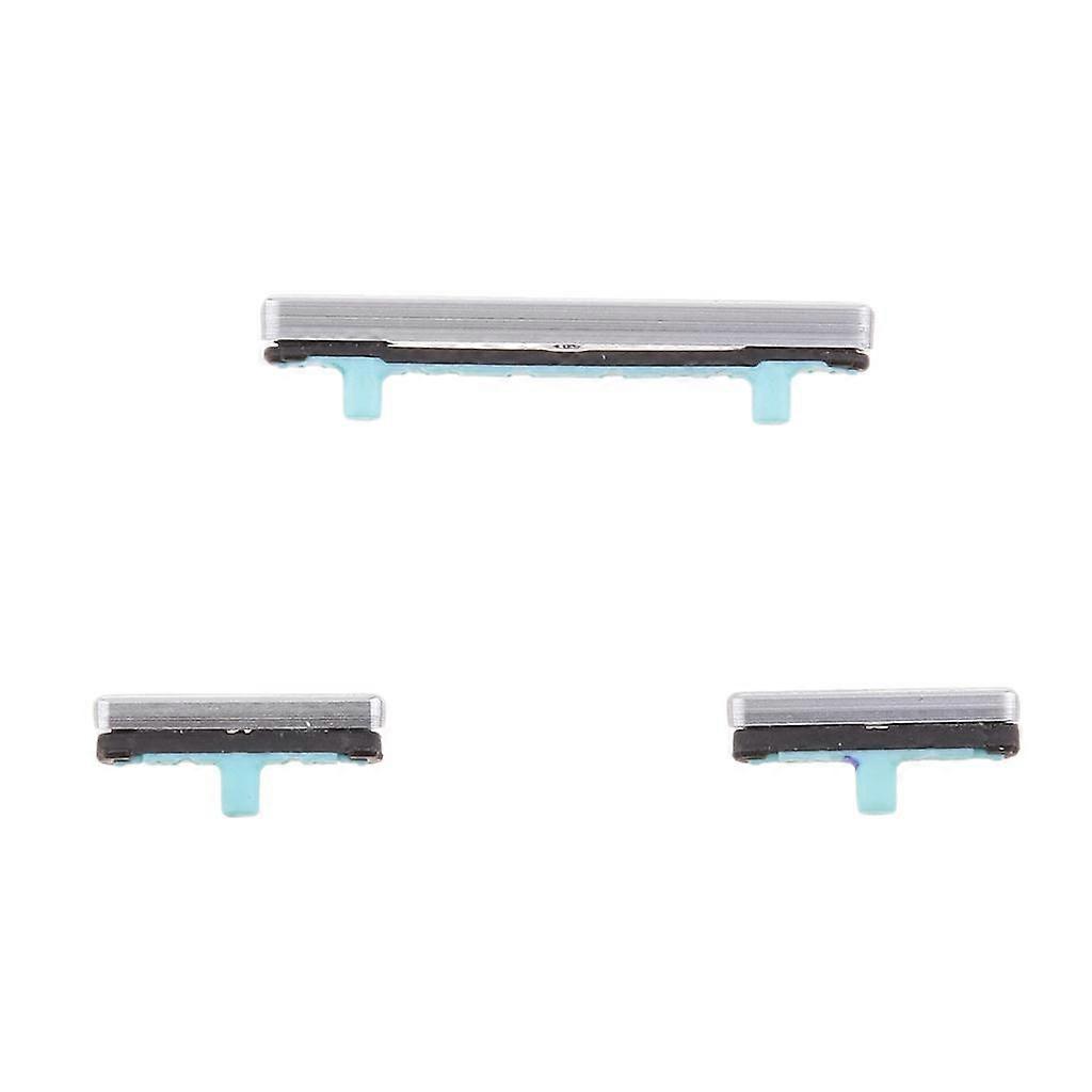 For Samsung S8/S8+,On Off Power + Volume Control Buttons Replacement Silver