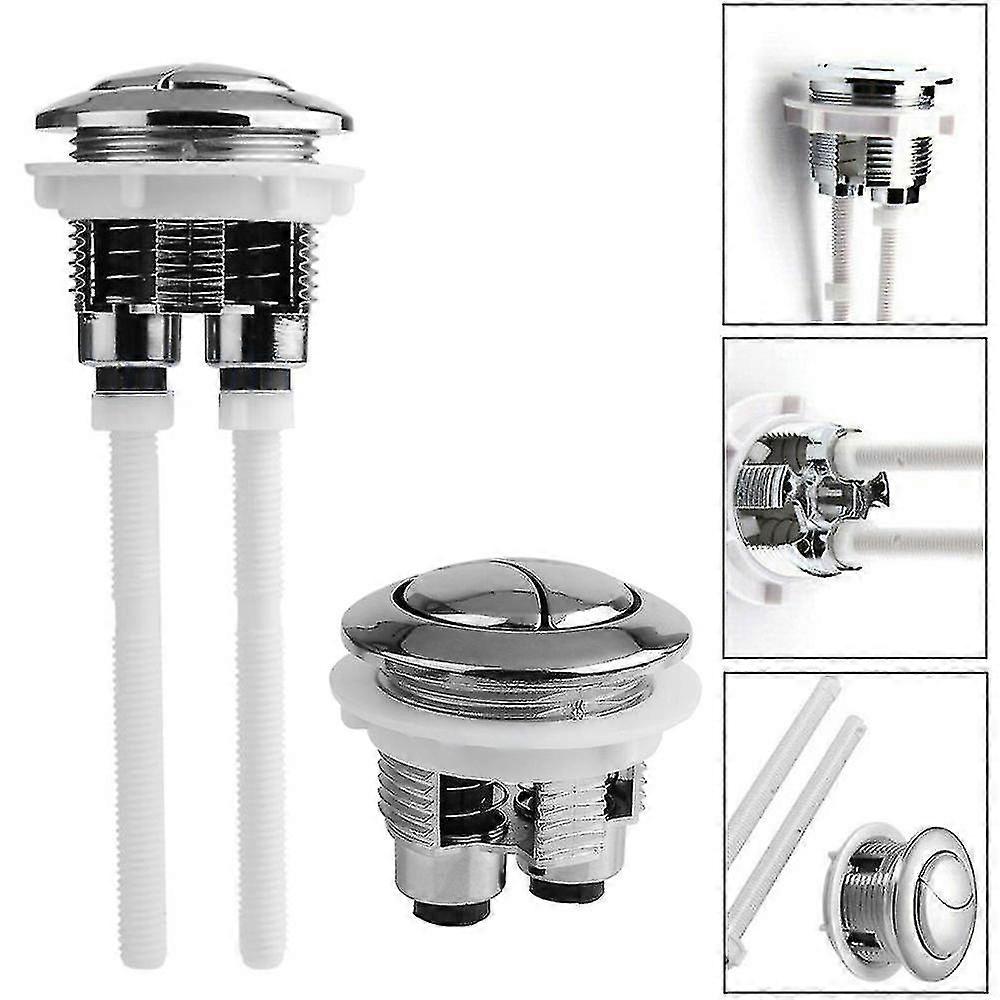 universell dobbel flush trykknapp erstatning for toalett sisterne vann lagre tank