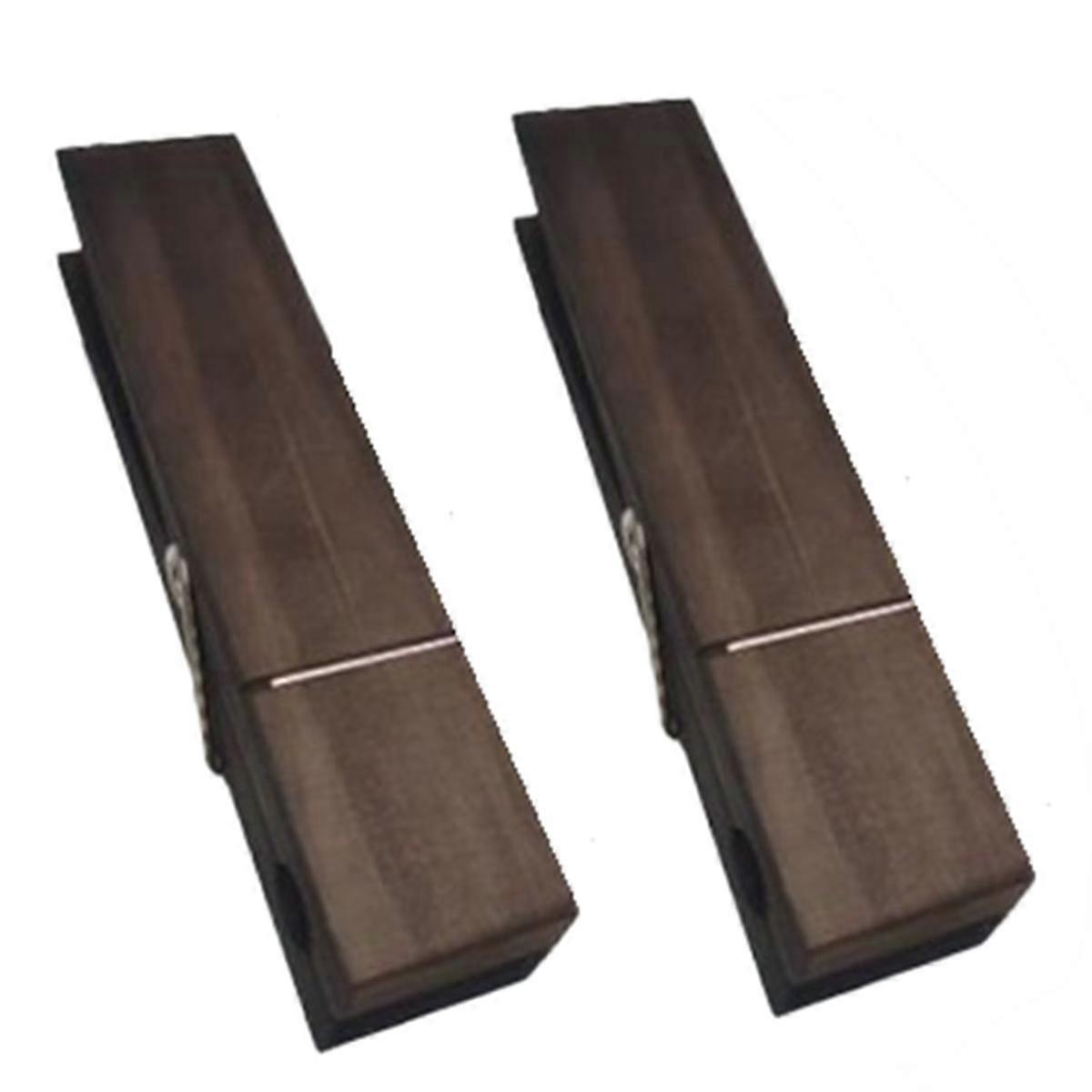 Clothes Peg Bath Towel Holder Wall Mounted Non-Slip Wooden Towel Holder for Hanging Multipurpose Ea