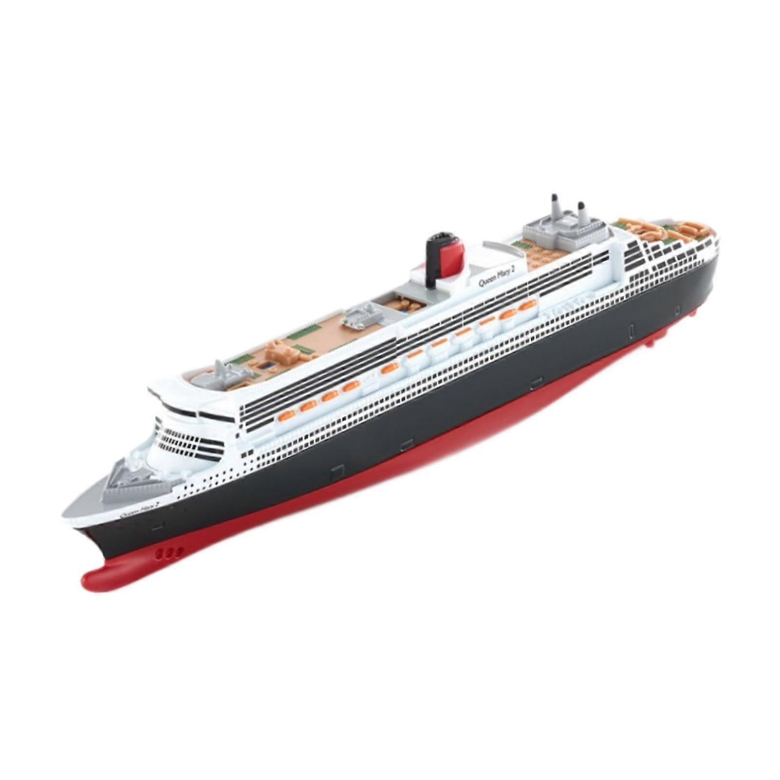 1/1400 3D Model Realistic Cruise Ship Model Toy for Bar Livingroom Bookshelf