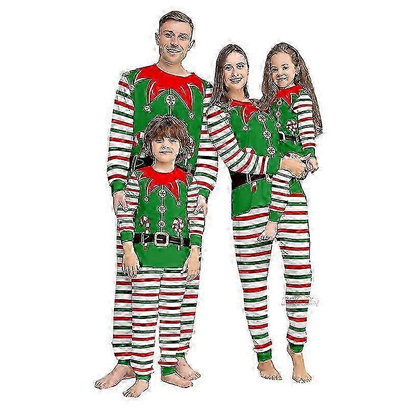 Xmas Pajamas Family Matching Outfits Set Deer Printed 2025 Christmas Family Look Same Adult Kids Mother And Daughter Dog Clothes