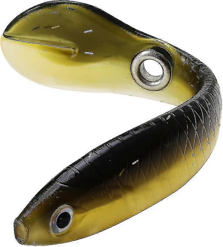 Fiske Lures, fiskeutstyr Bass lokker Fiske Stuff Simulering Loach Soft Bait, Slow synkende Bionic Svømming Lures, fiske agn for saltvann &