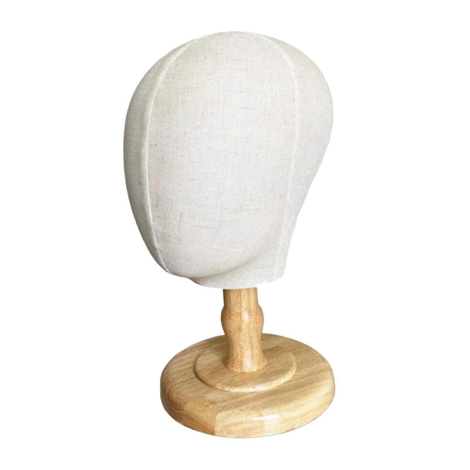 Manechin Head Tabletop Hats Display Hat Display Rack pentru Salon Malls Retail din lemn