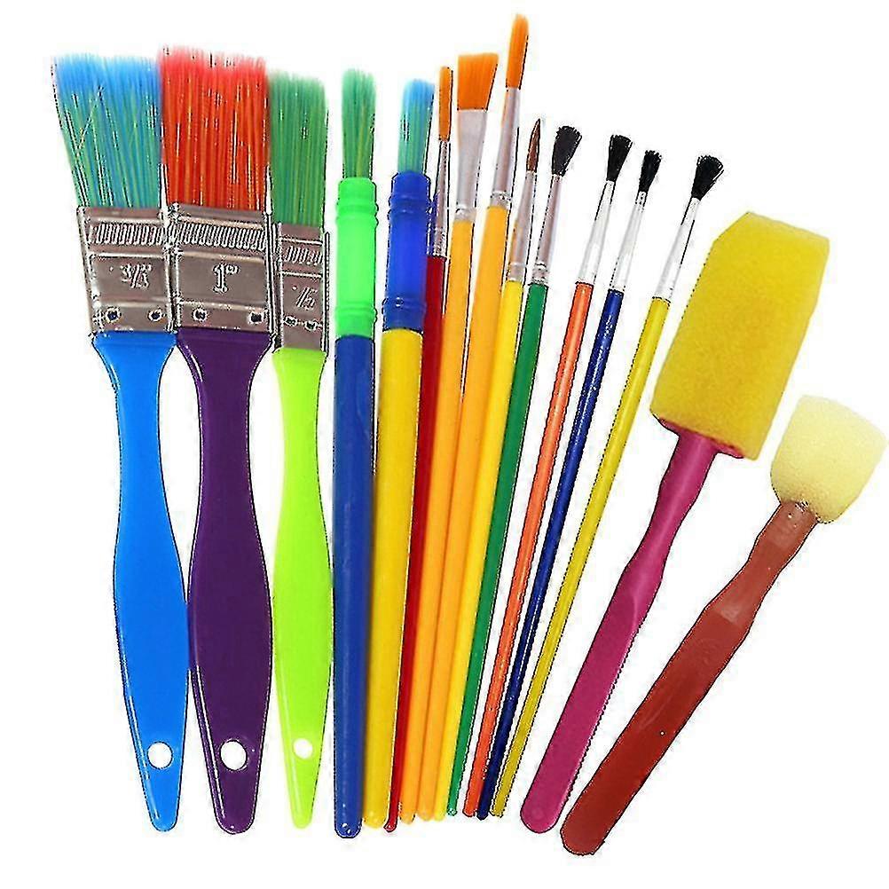 1 Set Of 15pcs Ing Ing Tools Diy Iti Ing Bru Washable Brush Educatal