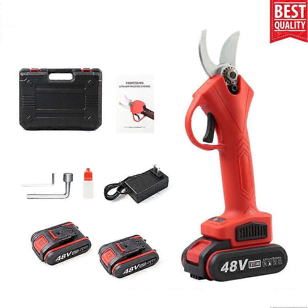 30mm مقصات تشذيب كهربائية لاسلكية مقص حديقة مقص فرع القاطع الانتهازي