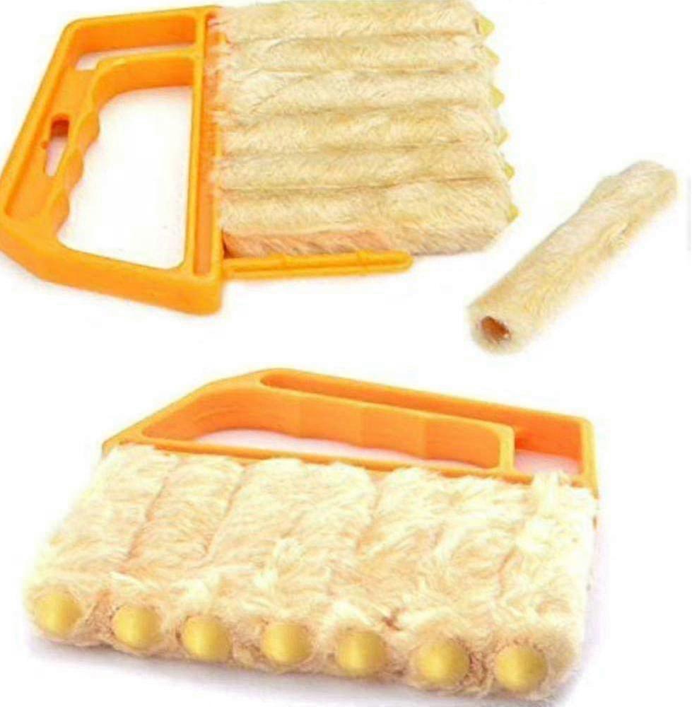 2パッククリーニングブラシ、ブラインドクリーナーシャッターウィンドウブラインドブラシダストクリーナーハウスクリーニングエクイペメ