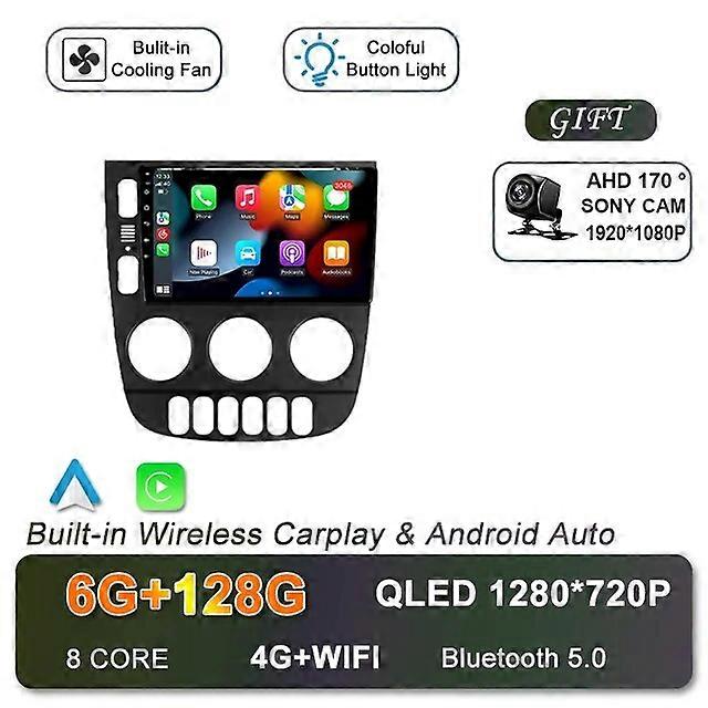 Android 13 For Mercedes Benz M-Class W163 ML 1997 - 2005 Car Radio Video Multimedia Player Navigation GPS Carplay IPS