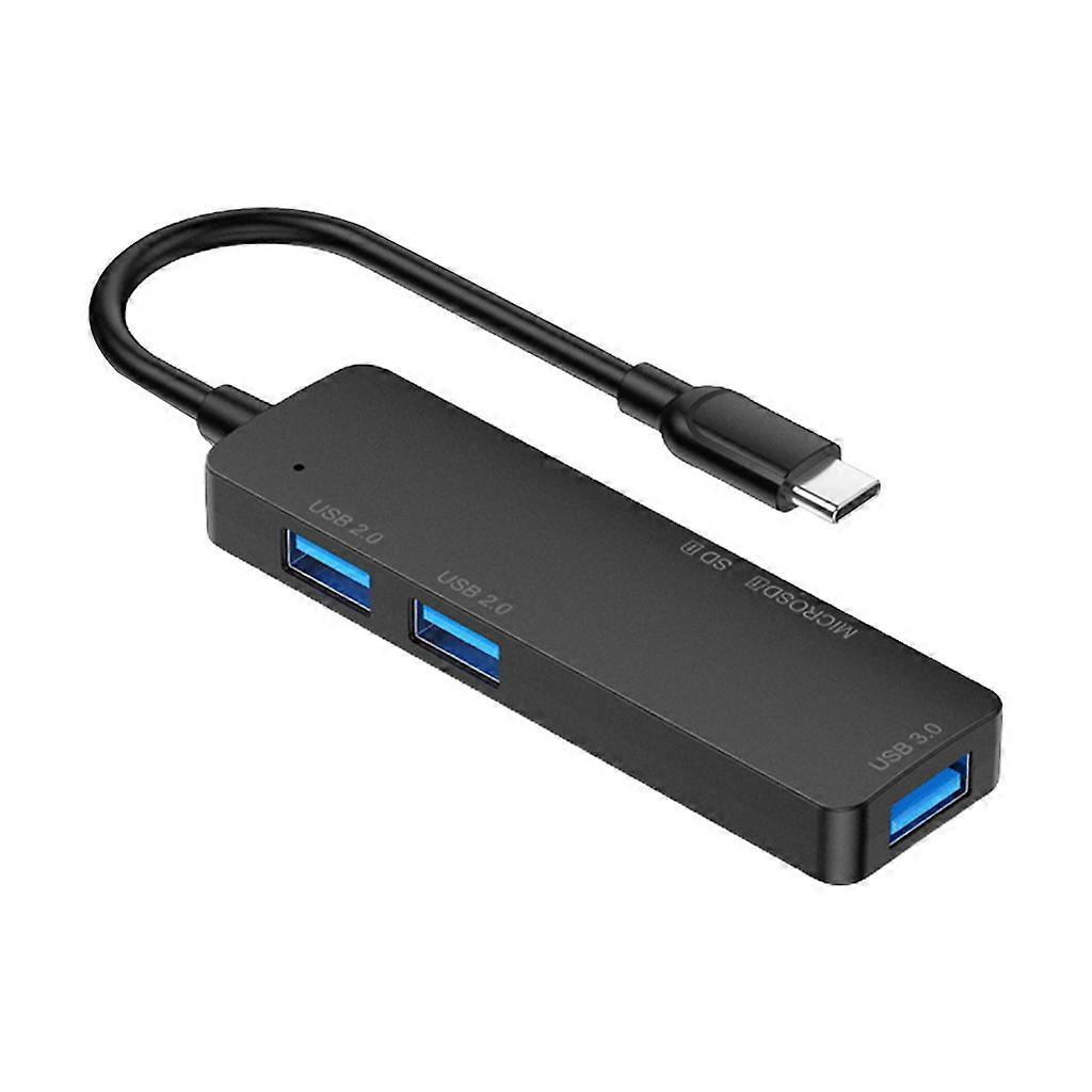 Multi-Port USB3.0 Splitter Hub SD TF Reader for Macbooks Pro PC Docking Station