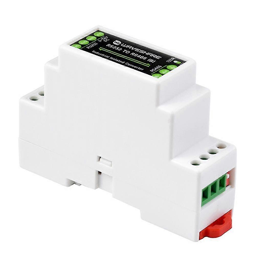 RS232 to RS485 Converter - Industrial Rail Type Active Digital Isolation Wide Voltage Range 300-115200Bps