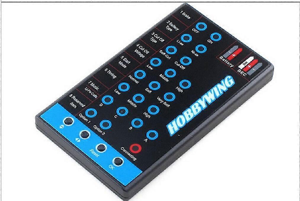 FlyFun Fentium SkyWalker ESC Hobbywing LED Program Card
