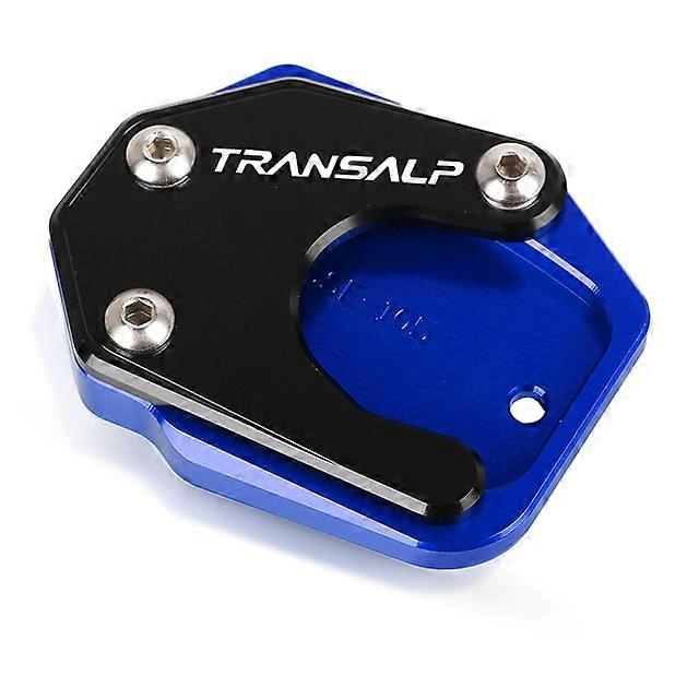 For Honda XLV 600 650 700 TRANSALP XL600V XL650V XL700V CNC Side Stand Foot Kickstand Enlarge Extension Support Plate Pad