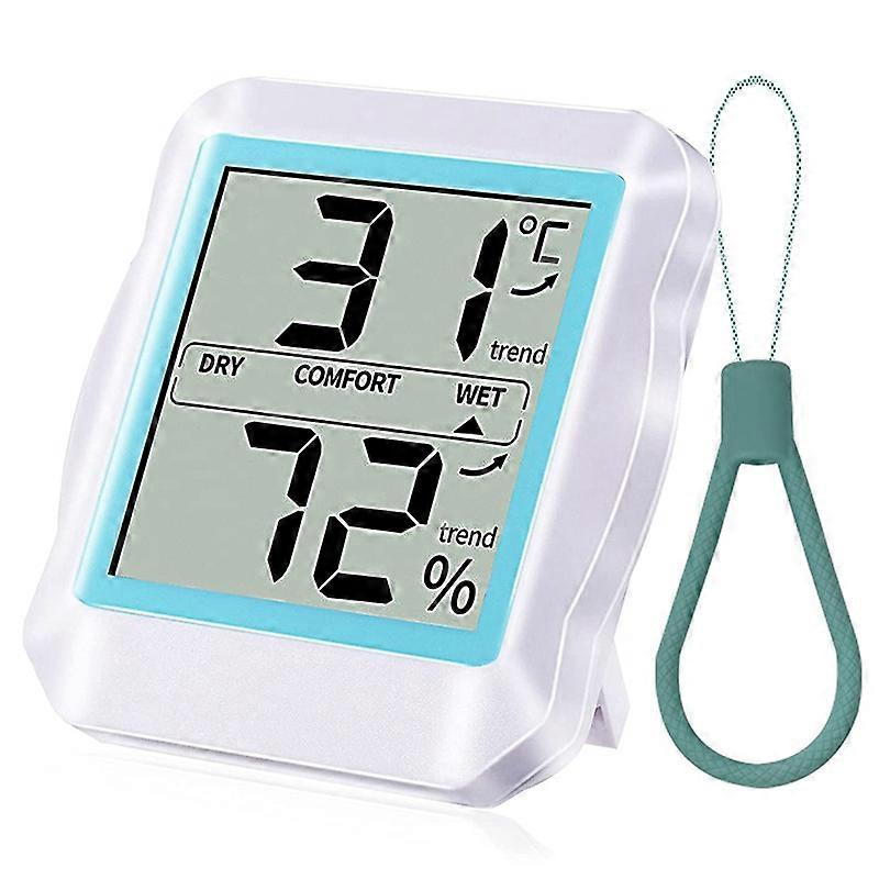 GTBL Hygrometer Digital Thermometer, Odor In Indoor Thermometer Humidity With Temperature Humidity Monitor,For Home,Office-Yellow