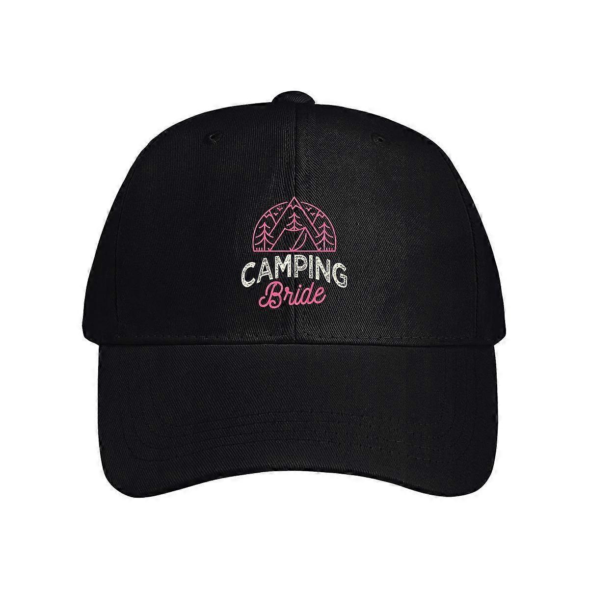 Camping Bride Baseball Cap