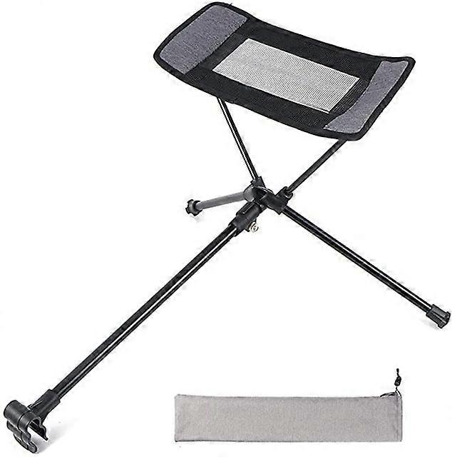 Portable Folding Retractable Footrest Leg Rest Camping Outdoor Chairs Kit for Reclining Swing Moon Beach