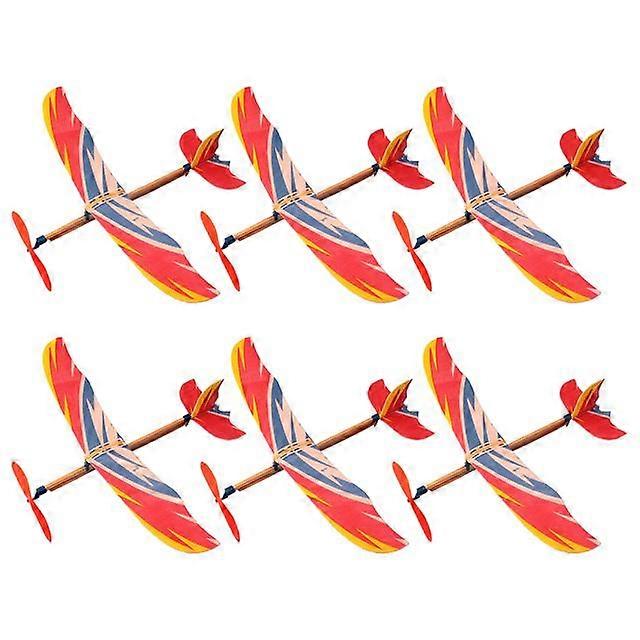 Airplane Model Children DIY Plaything Toys Handmade Glider Planes Kids Educational