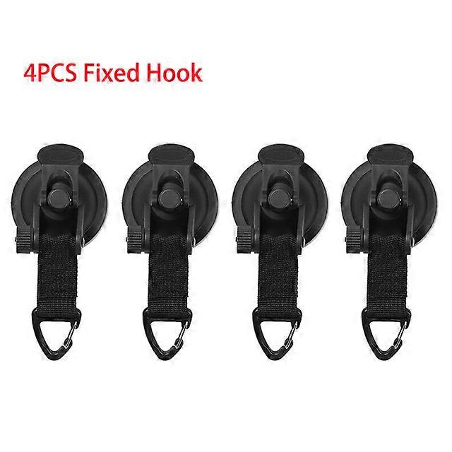 Vacuum Suction Cup Heavy Load Waterproof Reusable Heavy Duty Suction Cup Anchor Tie Down Hooks Strong for Car Side Awning Boat
