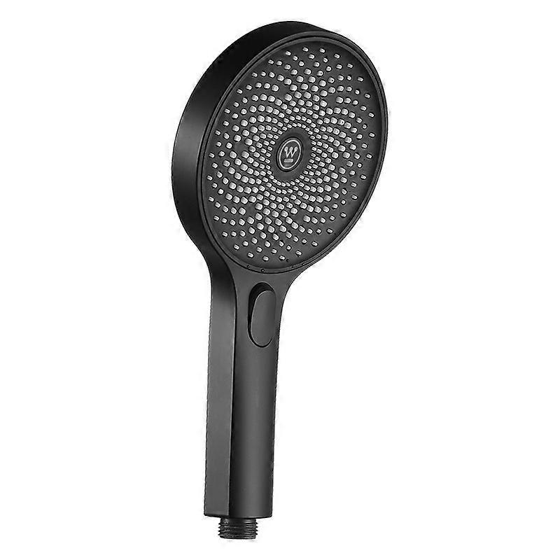 シャワーヘッド、大型ハンドシャワー130mm。3つの高圧ジェットモードを備えたハンドシャワー、取り外し可能なシャワー