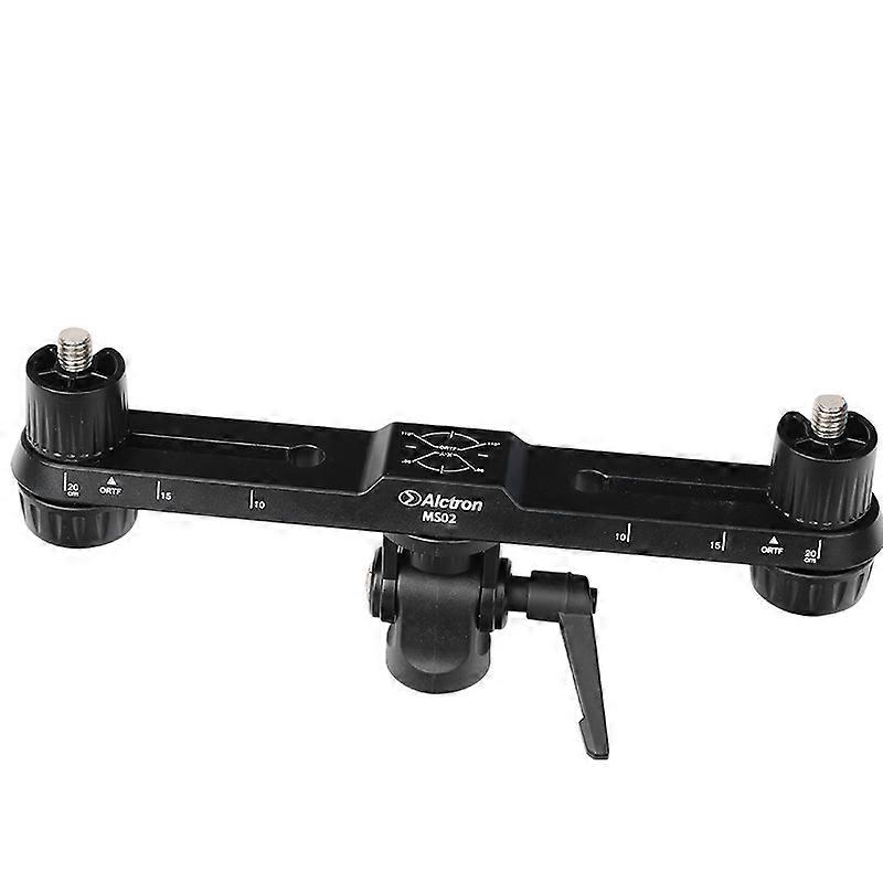 Alctron MS02 stereo recording microphone bar Clear scale multiple recording way with angle and height adjustable function