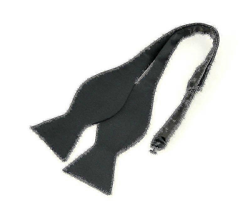 Mens Solid Bowtie Woven Self Tie Bow Ties Tuxedo Wedding Bowties - 2023