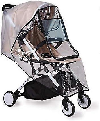 Universal Baby Stroller Rain Cover and Mosquito Net - Windproof Shield for Pram and Cot