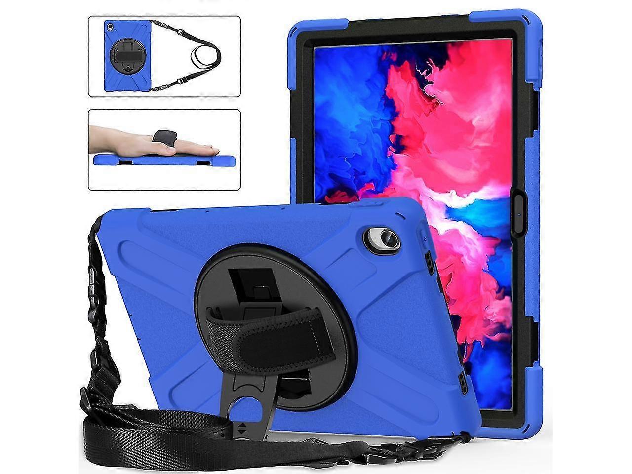 Cover Con Stand E Vetro Temperato Per Lenovo Tab P11 Plus 2021 E P11 2020