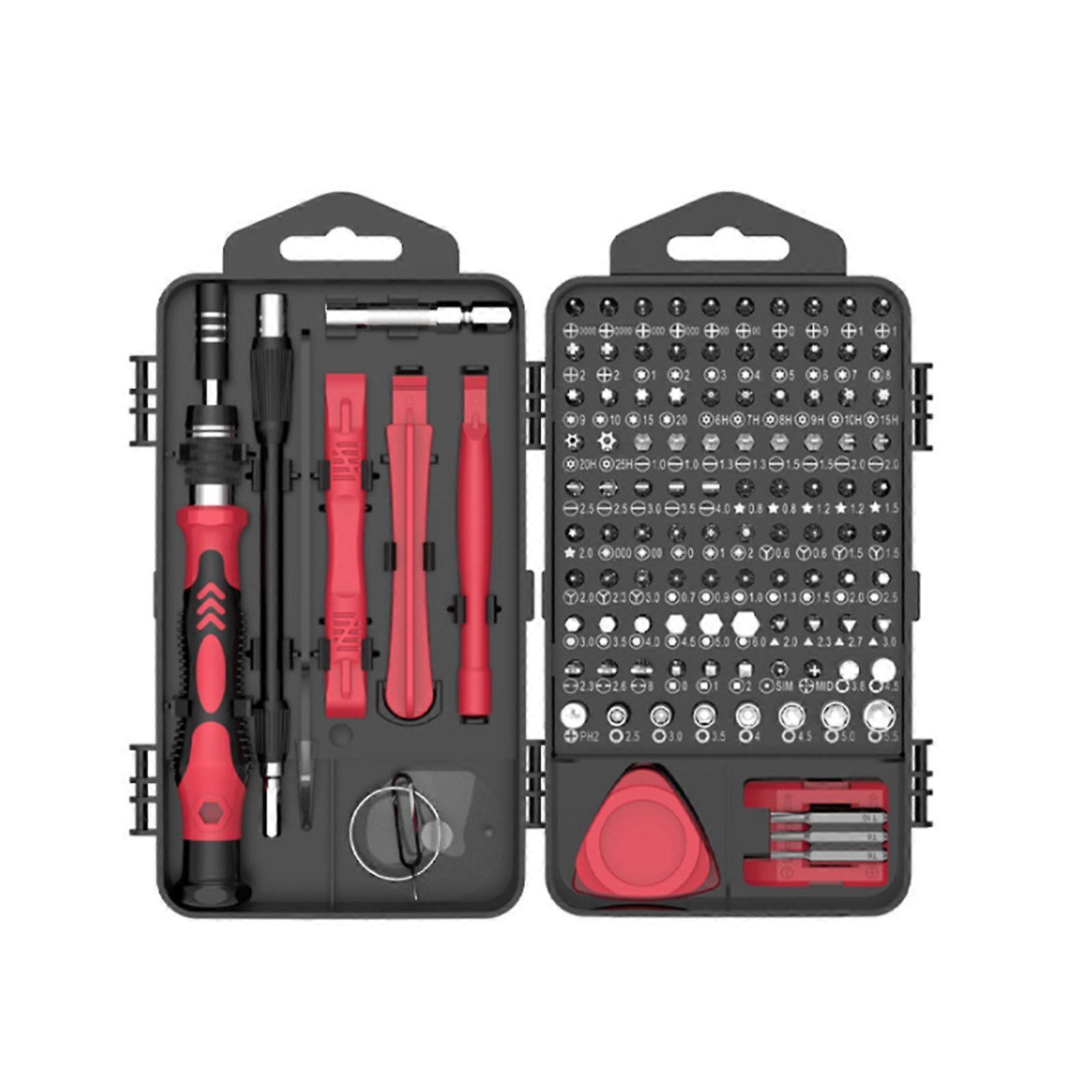 122PCS Mini Screwdriver Set Bits Multi Small Precision Hex Torx Star Repair Tool