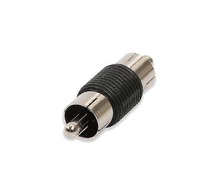 Rca-uros-uros Rca-liitin (4kpl, musta)