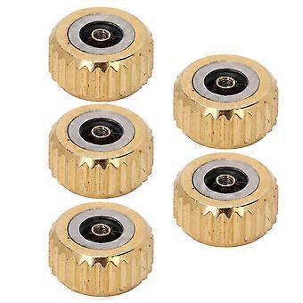 5pcs Watch Crown Spare Parts Quartz Mechanical Watch Crown Replacement Accessories6mm