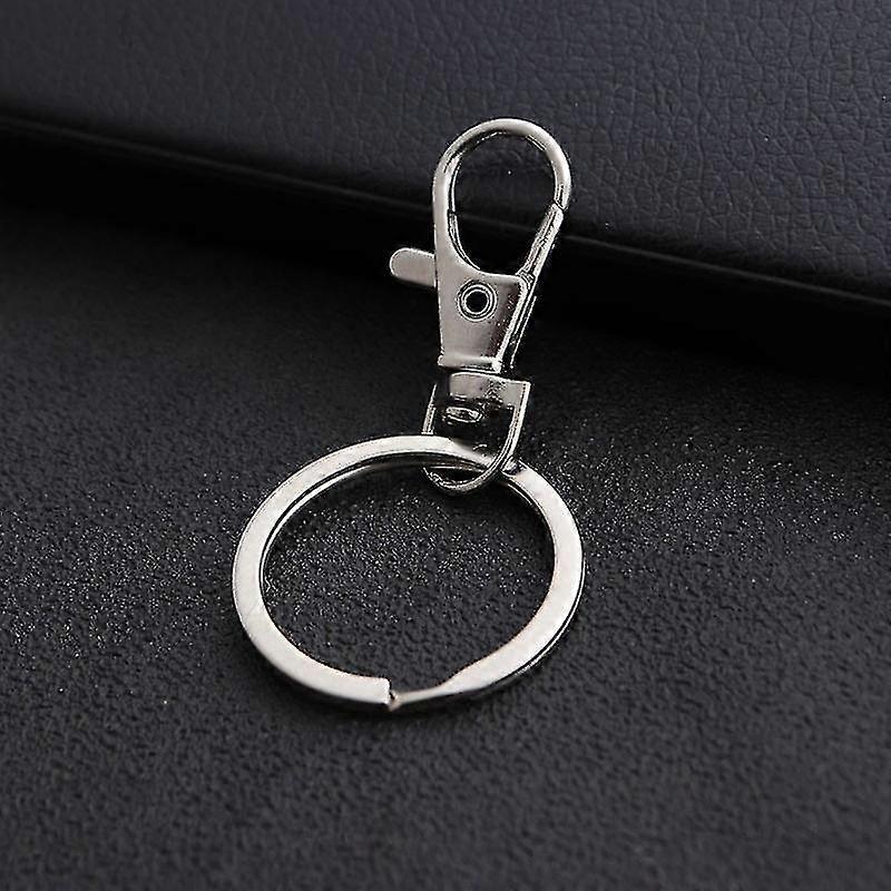 60 Pcs Premium Swivel Snap Hooks With Key Rings