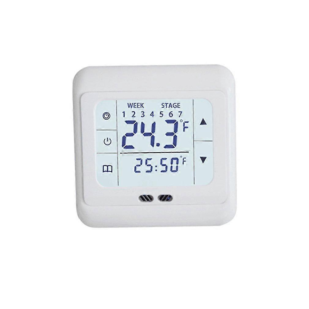 Programmable Digital Thermoregulator Touch Screen Room Heating Thermostat Underfloor Heating For Warm Temperature Controller