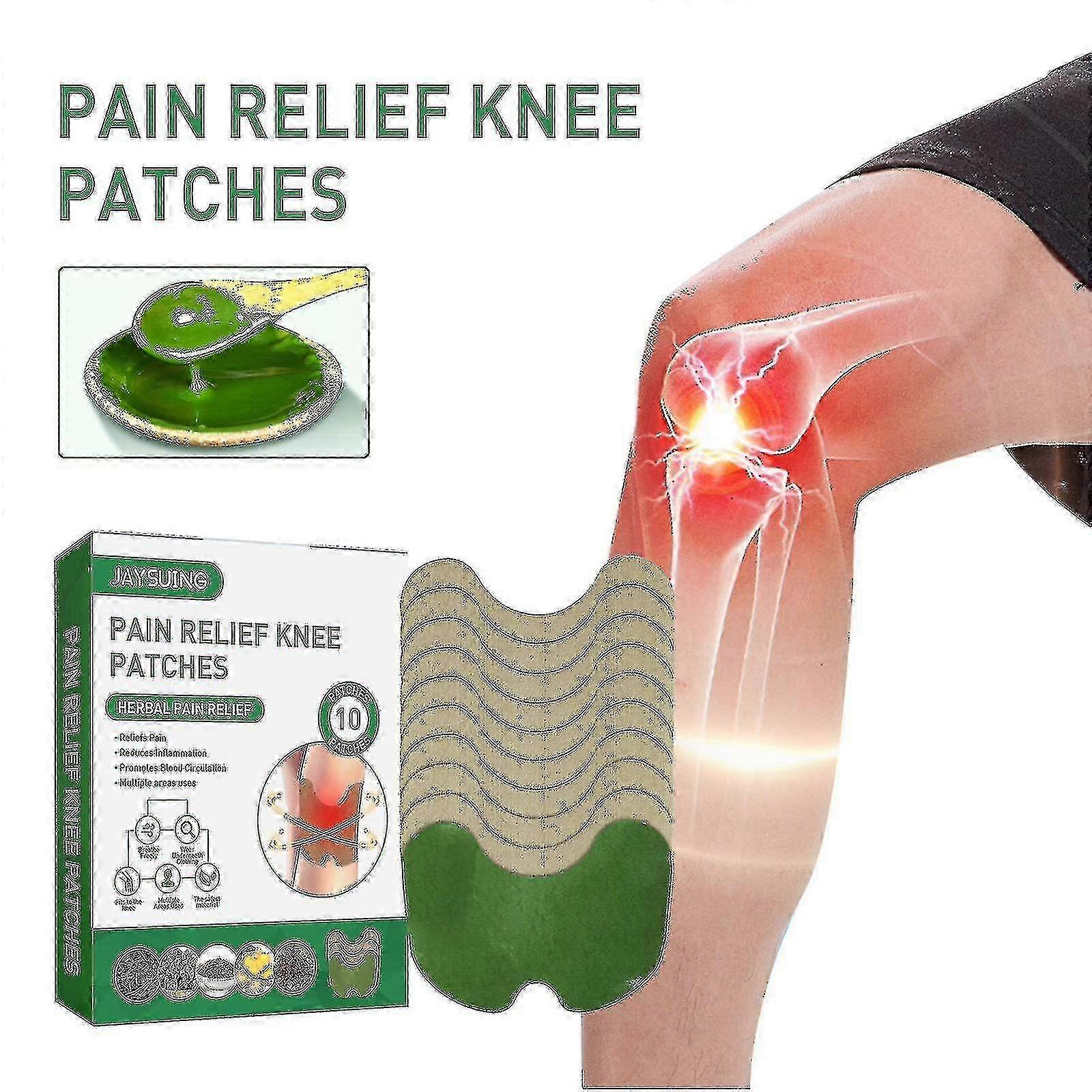 Jaysuing Knee Joint Patch Kroppsvård Patch Cervikal axelavlastning Ledbelastning Ömhet Patch Lumbar Disc