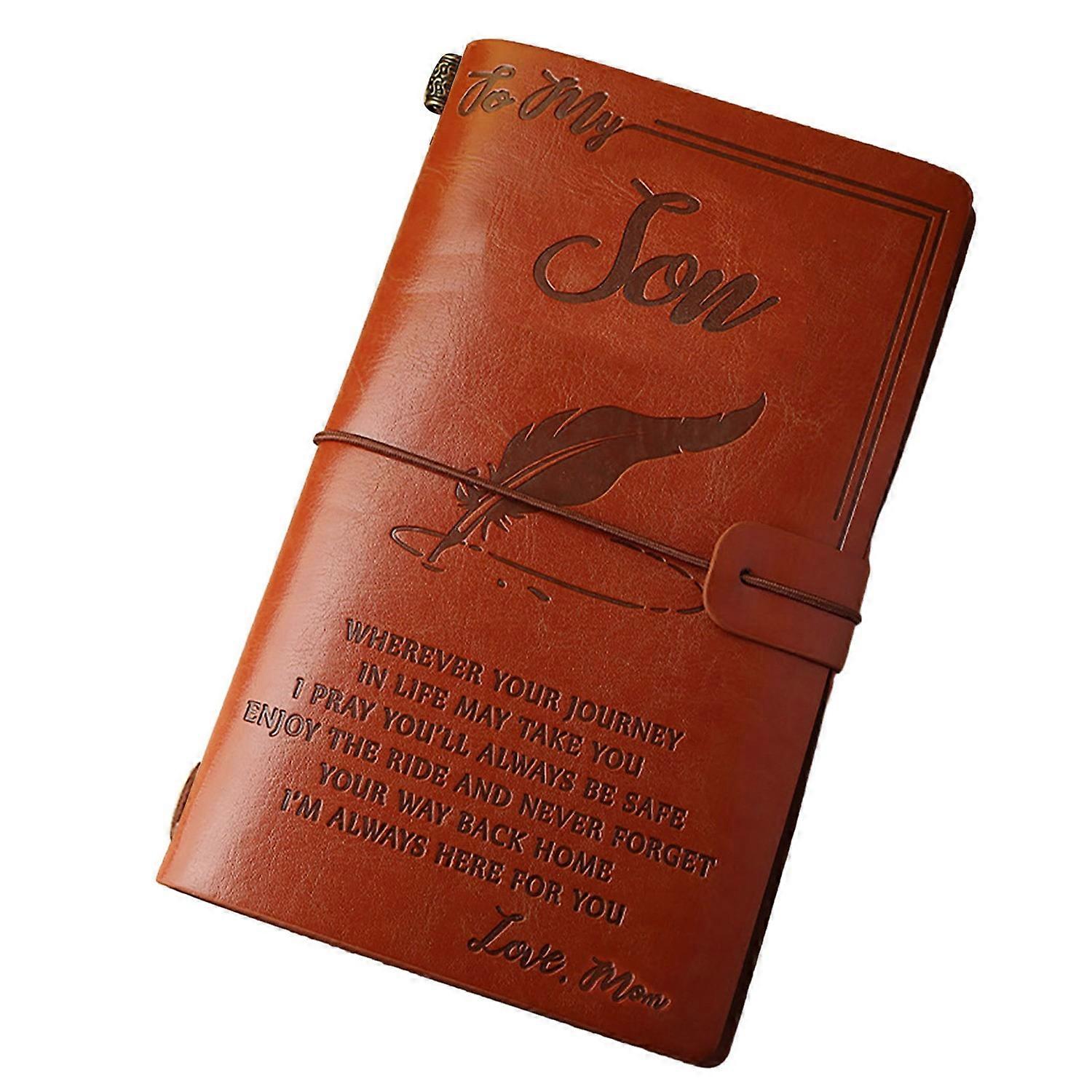 Journal Notebook Smooth Writing Premium Thickened Page Faux Leather Handmade Recipe Book Monthly