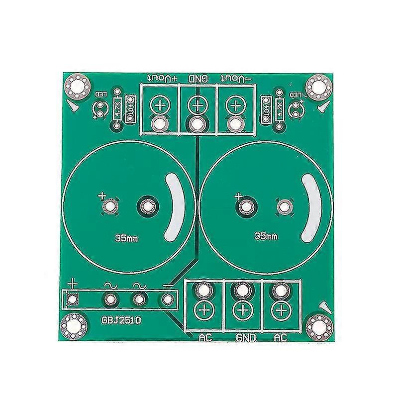 25a Single Ac-dc Audio Amplifier Rectifier Filter Power Supply Board Bare Pcb