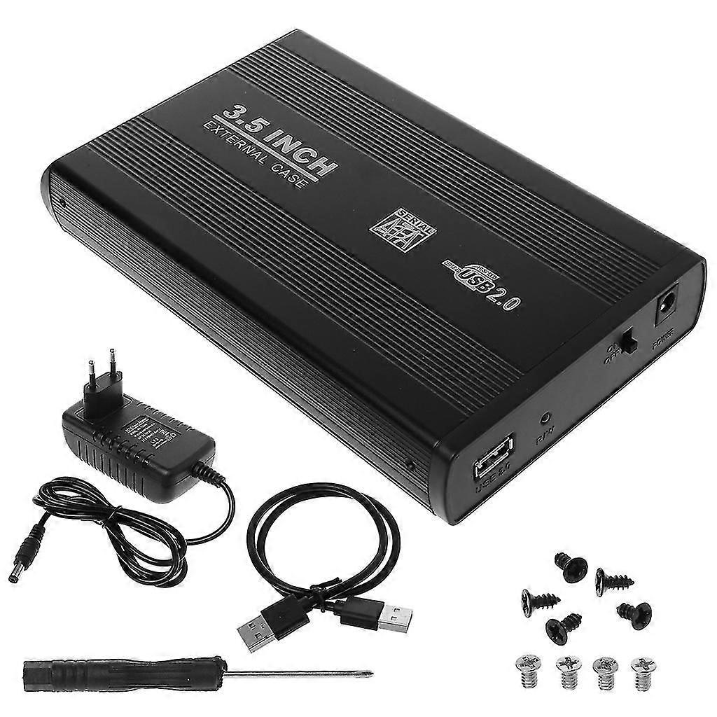 3.5" Hdd External For Case Hard Disk Driver Enclosure Usb2.0 Usb3.0 Sata Storage