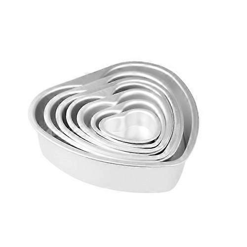 Três polegadas 4 polegadas 5 polegadas 6 polegadas 7 polegadas 8 polegadas 10 polegadas em forma de coração bolo molde inferior móvel ânodo para forno de cozimento