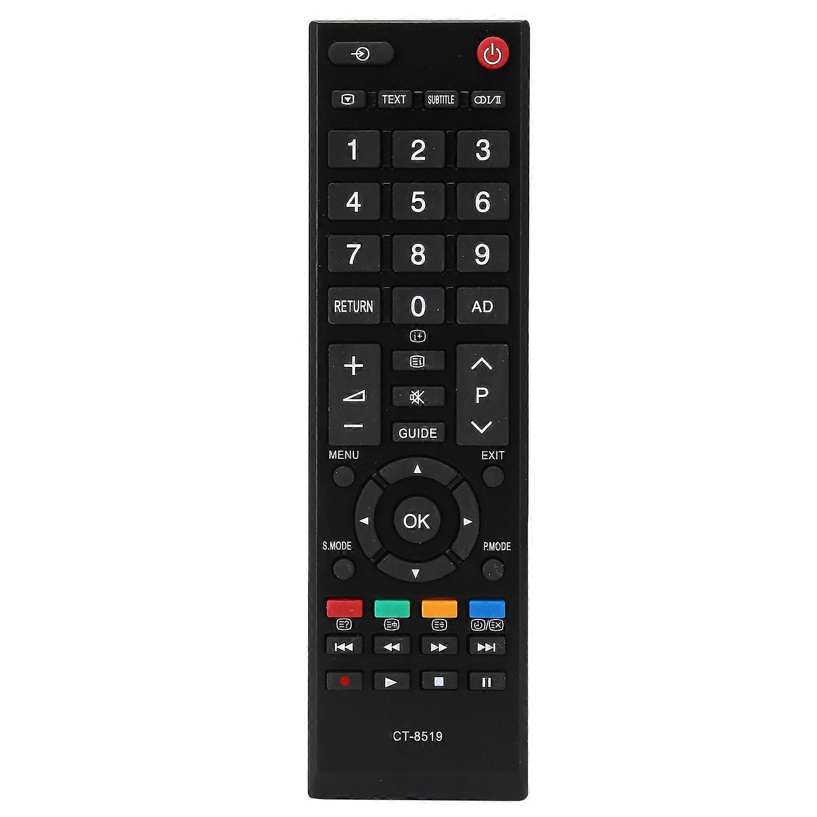 CT-8519 Remote for Toshiba LCD TV - Durable, No Setup Needed, 33ft Range, Easy Use