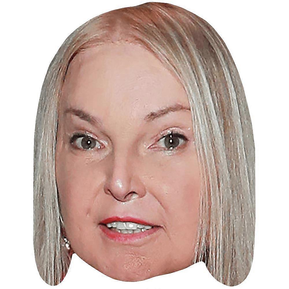 India Willoughby (Blonde) Big Head. Larger than life mask.