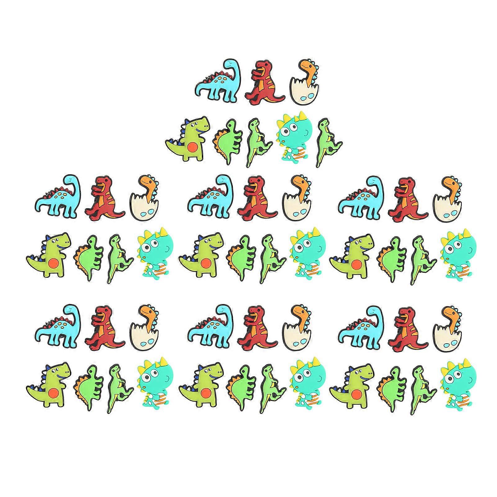 50pcs Cartoon Shoe Charms - Waterproof Decorations for Bubble Slides