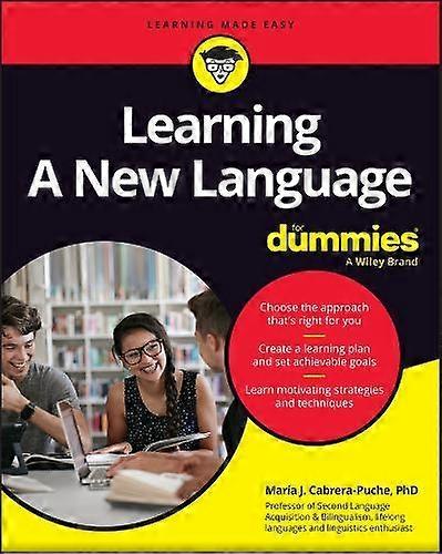 Learning A New Language For Dummies - Maria J. Cabrera-Puche - Paperback - English Book - Language self-study