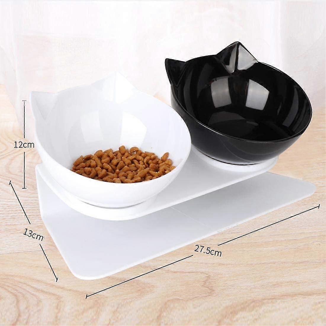 ls With Raised Stand, 15 Tilted Platform, Removable, Spill Proof, Watering l For s And Small Dogs