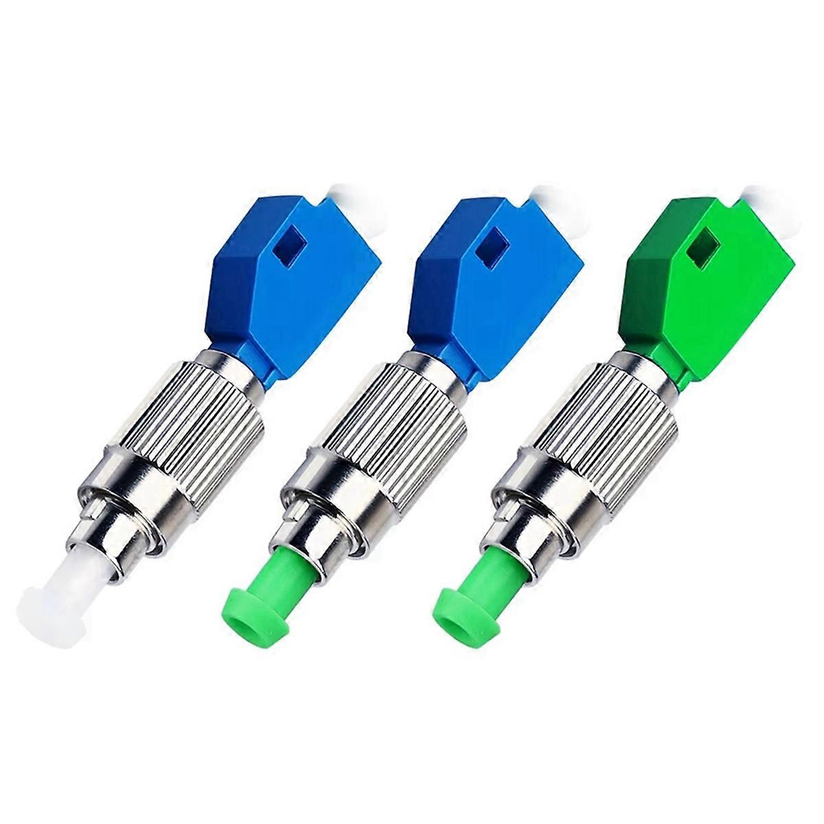 FC Male to LC Female Hybrid Converter Adapter Fiber Optical Power Meter Coupler Single Mode Optical Connector
