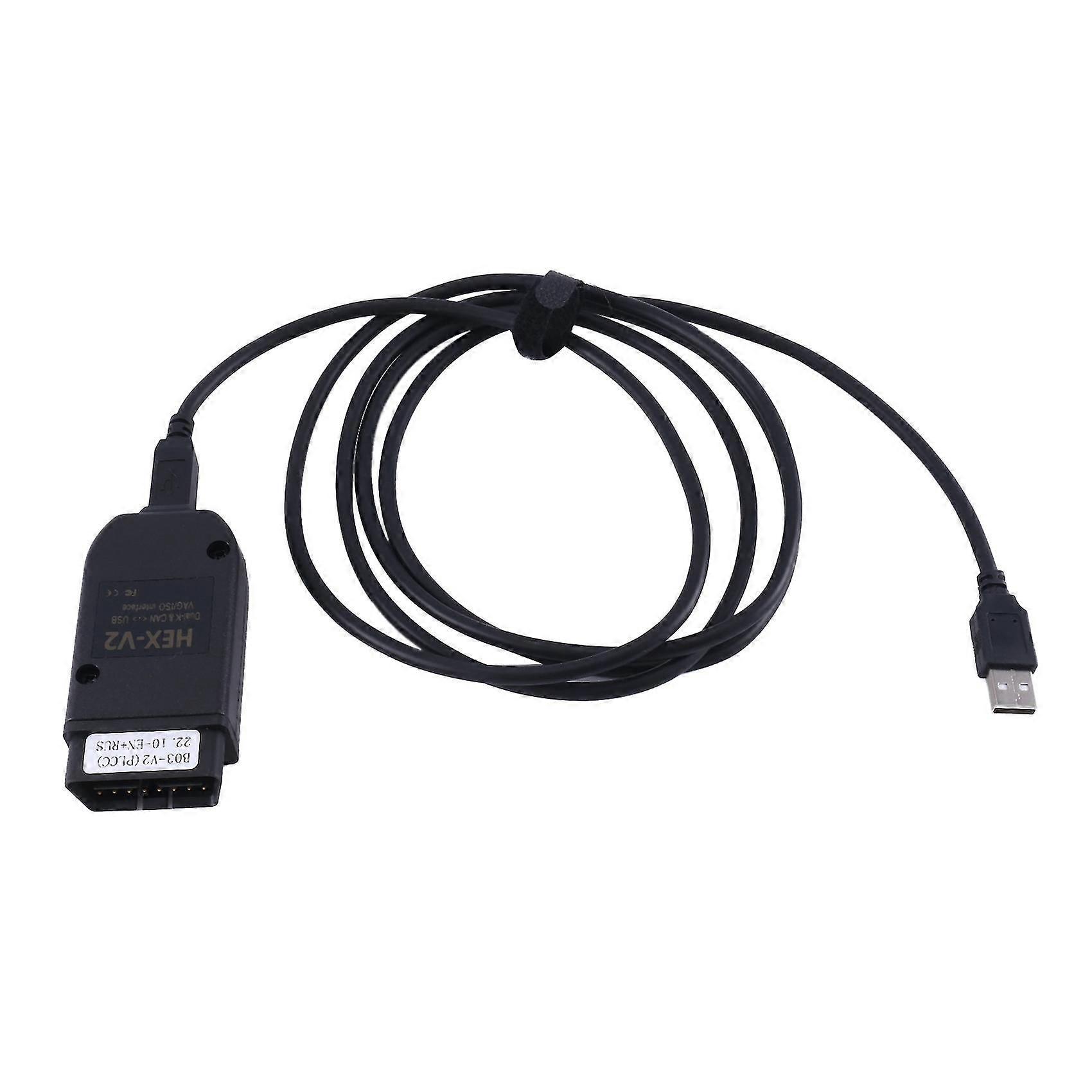 New For Hex V2 Obd2 Scanner Vagcom 22.3.1 For 20.12 Atmega162+16v8+ft232rq